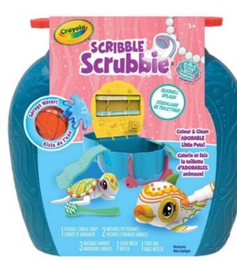 Samko & Miko Toy Warehouse Crayola scribble scrubbie: seashell splash offer