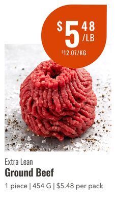 Wild Fork Foods Extra lean ground beef offer