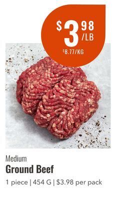 Wild Fork Foods Medium ground beef offer
