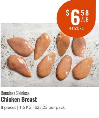 Wild Fork Foods Boneless skinless chicken breast offer