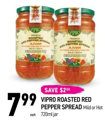Coppa's Fresh Market Vipro roasted red pepper spread offer