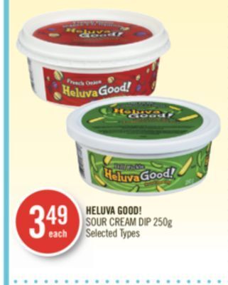 Shoppers Drug Mart Heluva good! sour cream dip offer