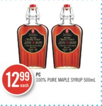 Shoppers Drug Mart Pc 100% pure maple syrup offer