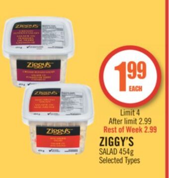 Shoppers Drug Mart Ziggy's salad offer