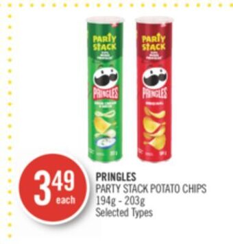 Shoppers Drug Mart Pringles party stack potato chips offer