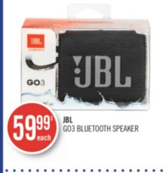 Shoppers Drug Mart Jbl go3 bluetooth speaker offer
