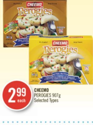 Shoppers Drug Mart Cheemo perogies offer