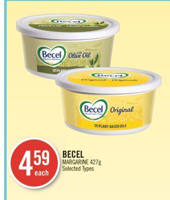 Shoppers Drug Mart Becel margarine offer