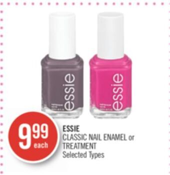 Shoppers Drug Mart Essie classic nail enamel or treatment offer