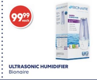Shoppers Drug Mart Bionaire ultrasonic humidifier offer