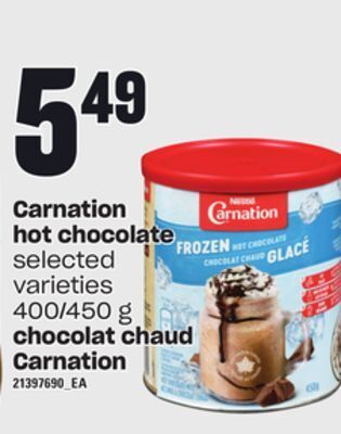 Independent City Market Chocolat chaud carnation, 400/450 g offer
