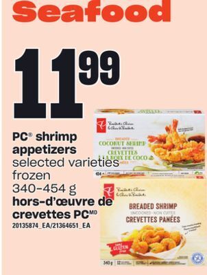 Independent City Market Hors-d'œuvre de crevettes pc, 340-454 g offer