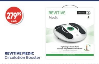 Wellwise by Shoppers Revitive medic circulation booster offer