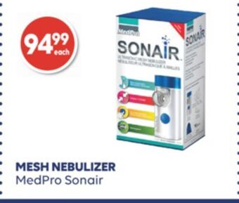 Wellwise by Shoppers Mesh nebulizer medpro sonair offer