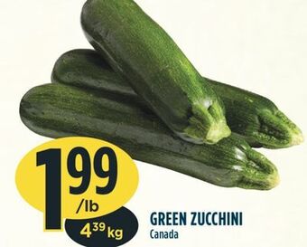 Marché Adonis Green zucchini offer