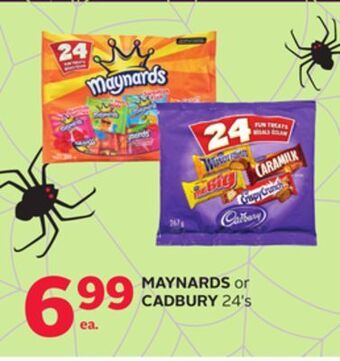 Rexall Maynards or cadbury offer