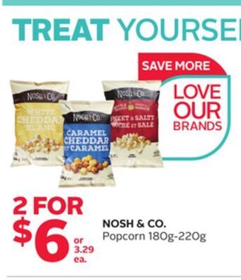 Rexall Nosh & co. popcorn offer
