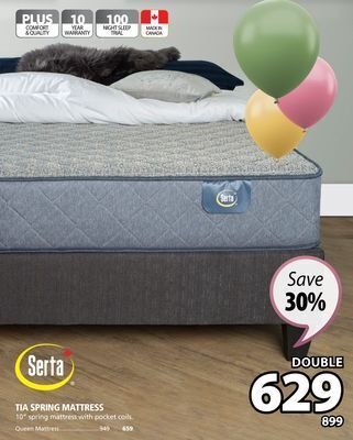 JYSK Tia spring mattress offer