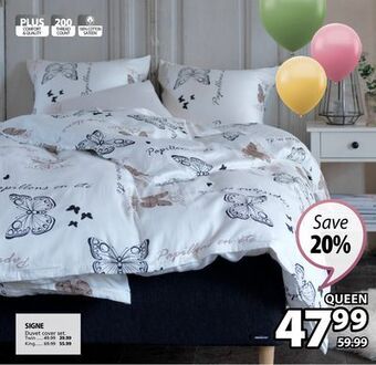 JYSK Signe duvet cover set offer
