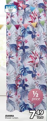 JYSK Joanna shower curtain offer