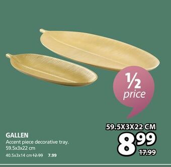 JYSK Gallen accent piece decorative tray offer