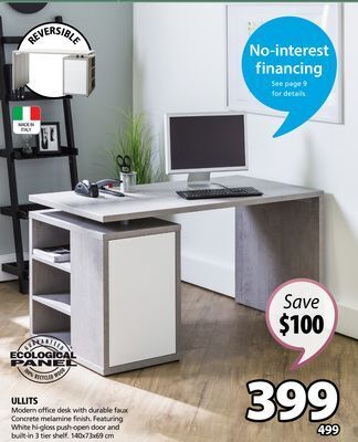 JYSK Ullits office desk offer