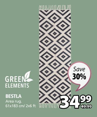 JYSK Bestla area rug offer