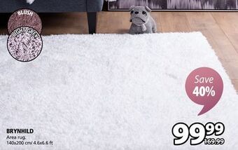 JYSK Brynhild area rug offer