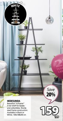 JYSK Hedesunda 5-tier ladder shelf offer