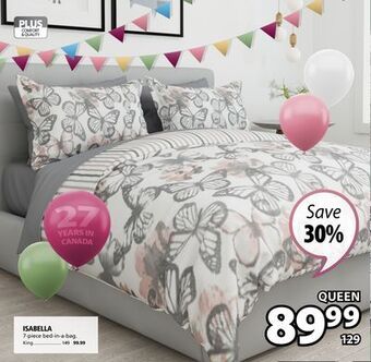 JYSK Isabella 7-piece bed-in-a-bag offer
