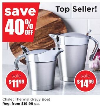 Kitchen Stuff Plus Chalet thermal gravy boat offer