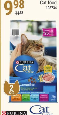 Rossy Purina cat food offer