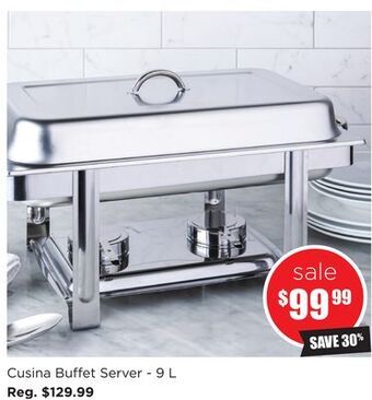 Kitchen Stuff Plus Cusina buffet server-9 l offer