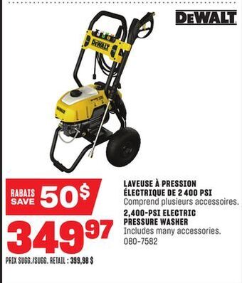 BMR Laveuse à pression électrique de 2 400 psi offer