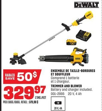 BMR Ensemble de taille-bordures et souffleur offer