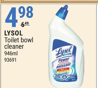 Rossy Lysol toilet bowl cleaner offer