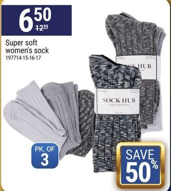 Rossy Super soft women's sock offer