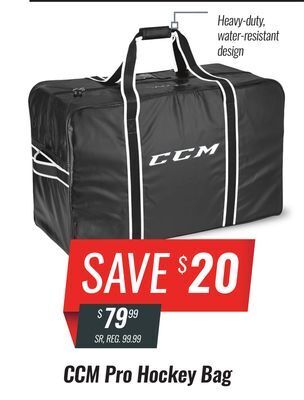Hockey Life Ccm pro hockey bag offer
