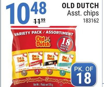 Rossy Old dutch asst. chips offer