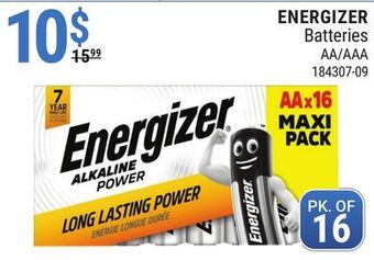 Rossy Energizer batteries offer