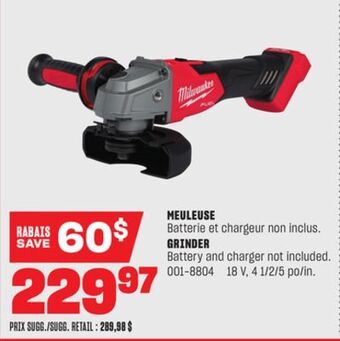BMR Meuleuse offer