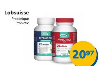 Accès pharma Labsuisse probiotic offer