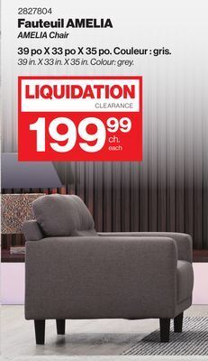 Patrick Morin Amelia chair offer