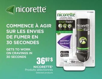 Accès pharma Nicorette selected products offer