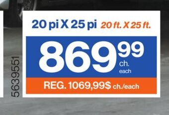 Patrick Morin Double car shelters offer