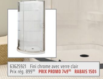 Gagnon - La Grande Quincaillerie Maax fini chrome avec verre clair offer