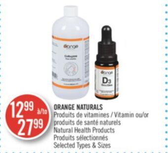 Pharmaprix Orange naturals natural health products offer