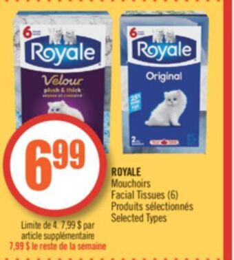 Pharmaprix Royale facial tissues offer