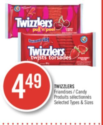 Pharmaprix Twizzlers candy offer