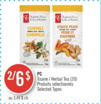 Pharmaprix Pc herbal tea offer
